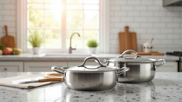 Maîtriser la cuisson saine avec un set de poêles en inox